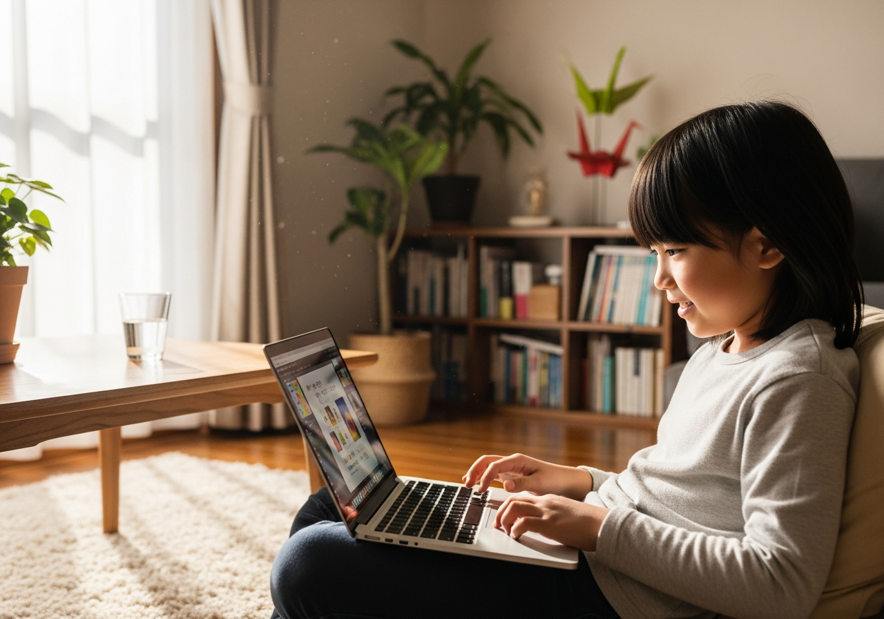 ゲームが好きな子